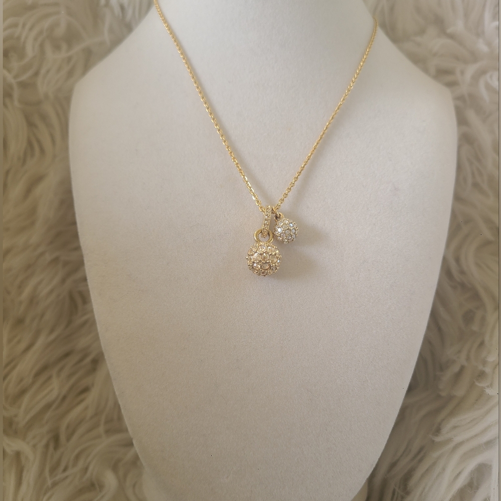 Beautiful Swarovski Euphoria Pendant Gold Toned- Great Condition